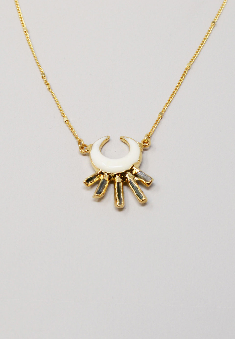 Stella Necklace in Bone - ANTHER a shop