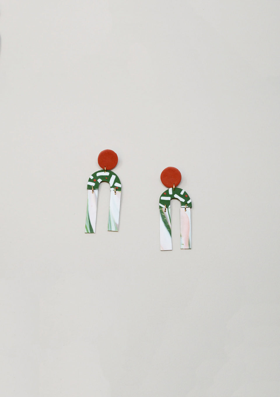 Femme Earrings, Green - ANTHER a shop