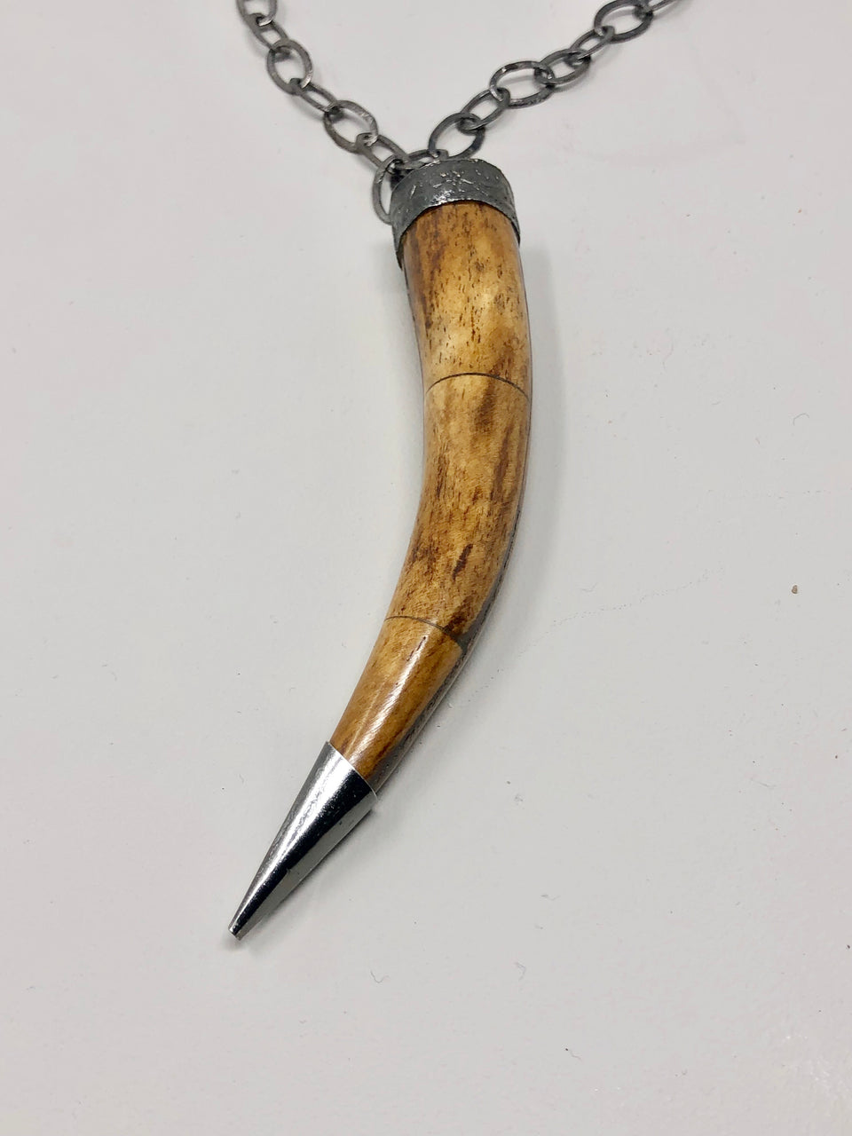 Boomerang in Oxidized Silver - ANTHER a shop